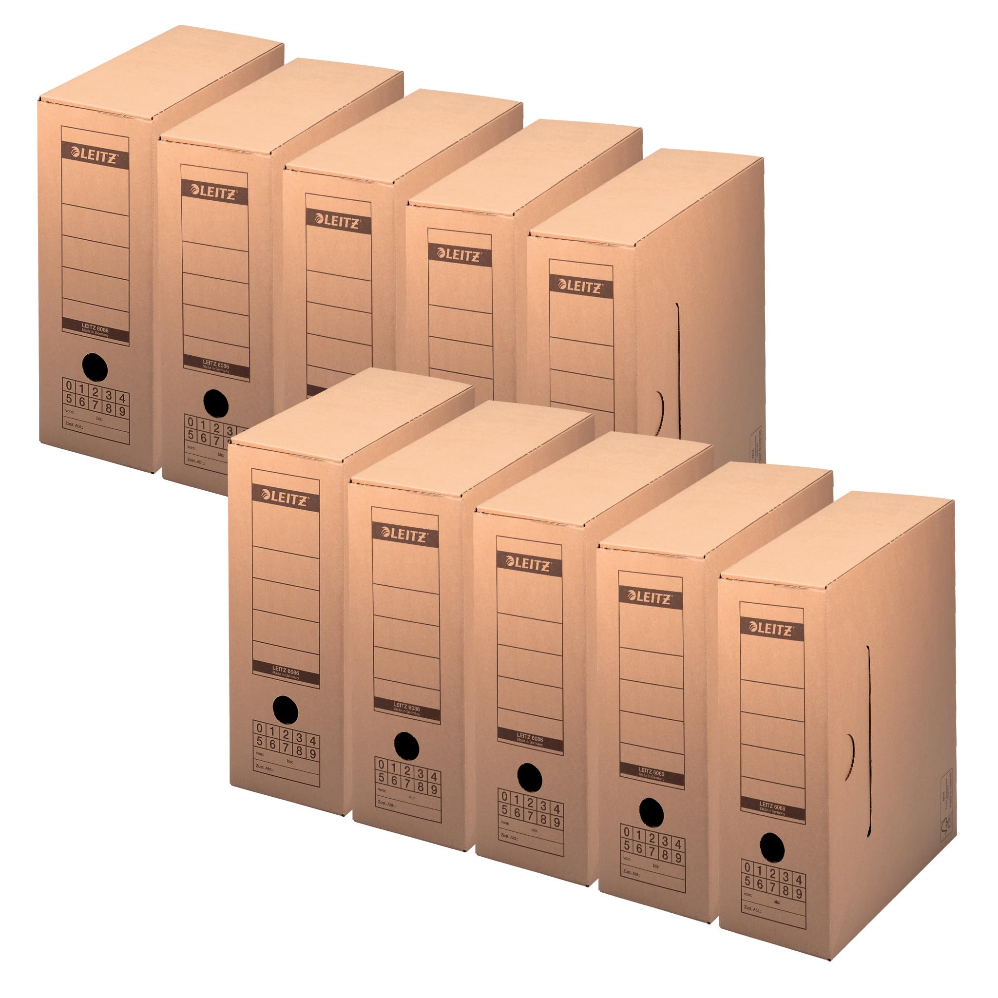 leitz-premium-archiv-schachtel-a4-70-mm-mit-verschlusslasche-10-st-ck-braun image 8