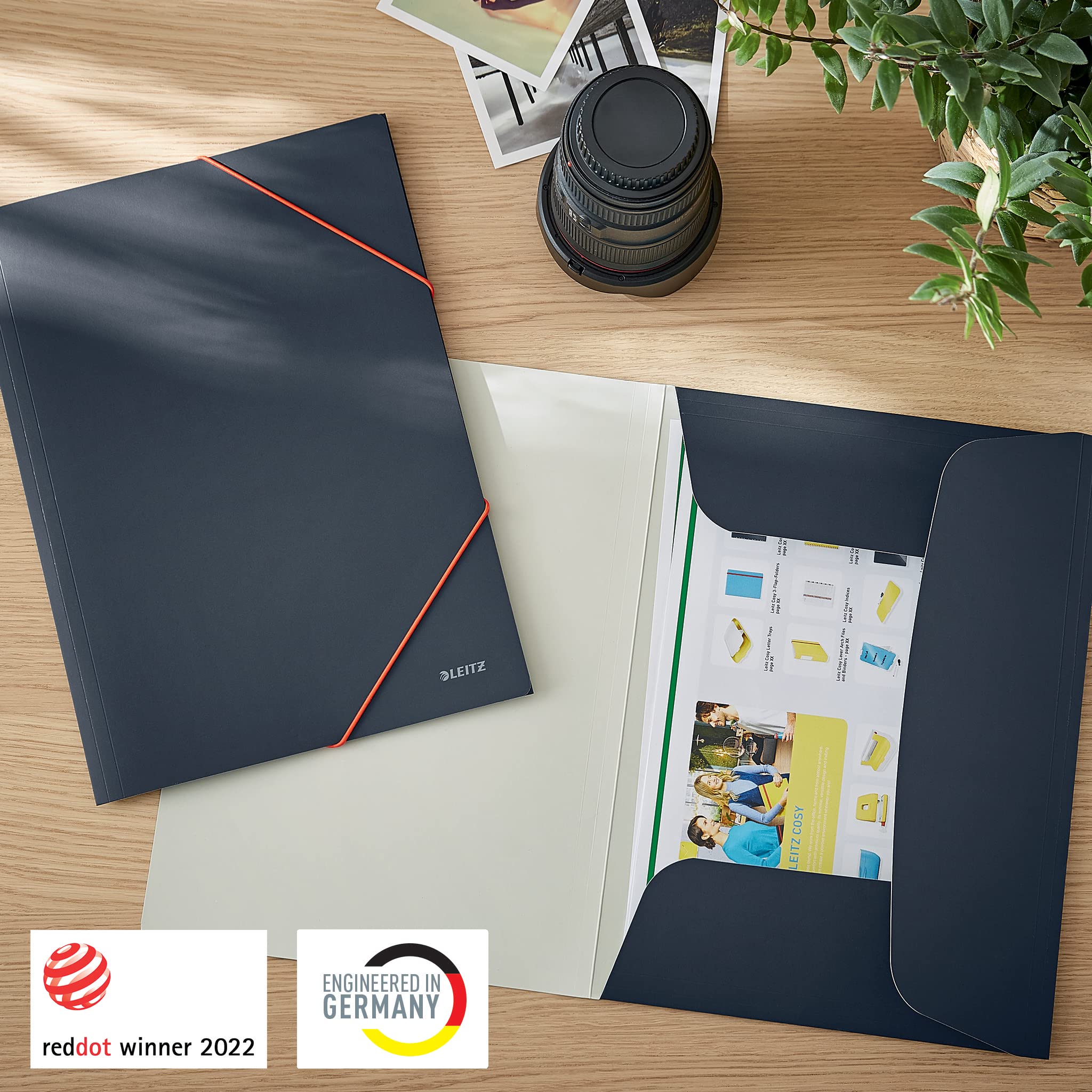 leitz-cosy-eckspannermappe-a4-samtgrau-30020089 image 3