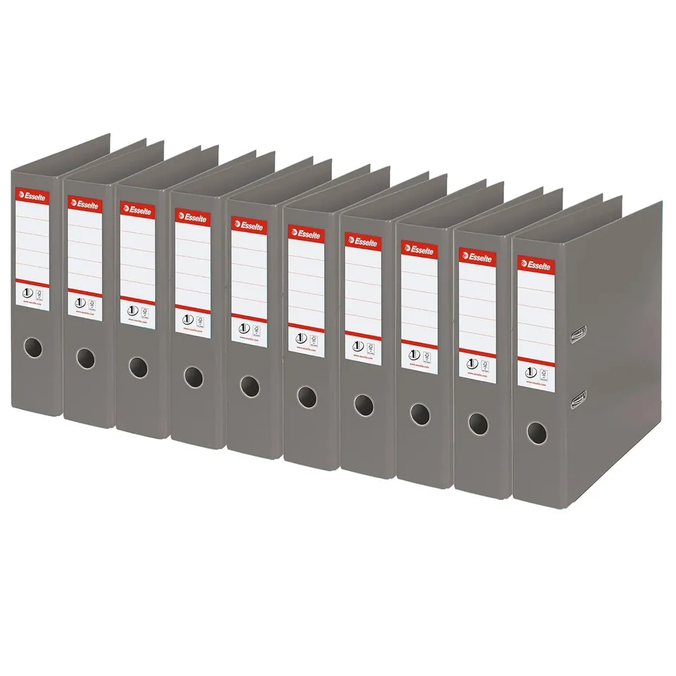 esselte-no-1-ordner-a4-811380-grau-75-mm-kunststoff-f-r-500-blatt image 1