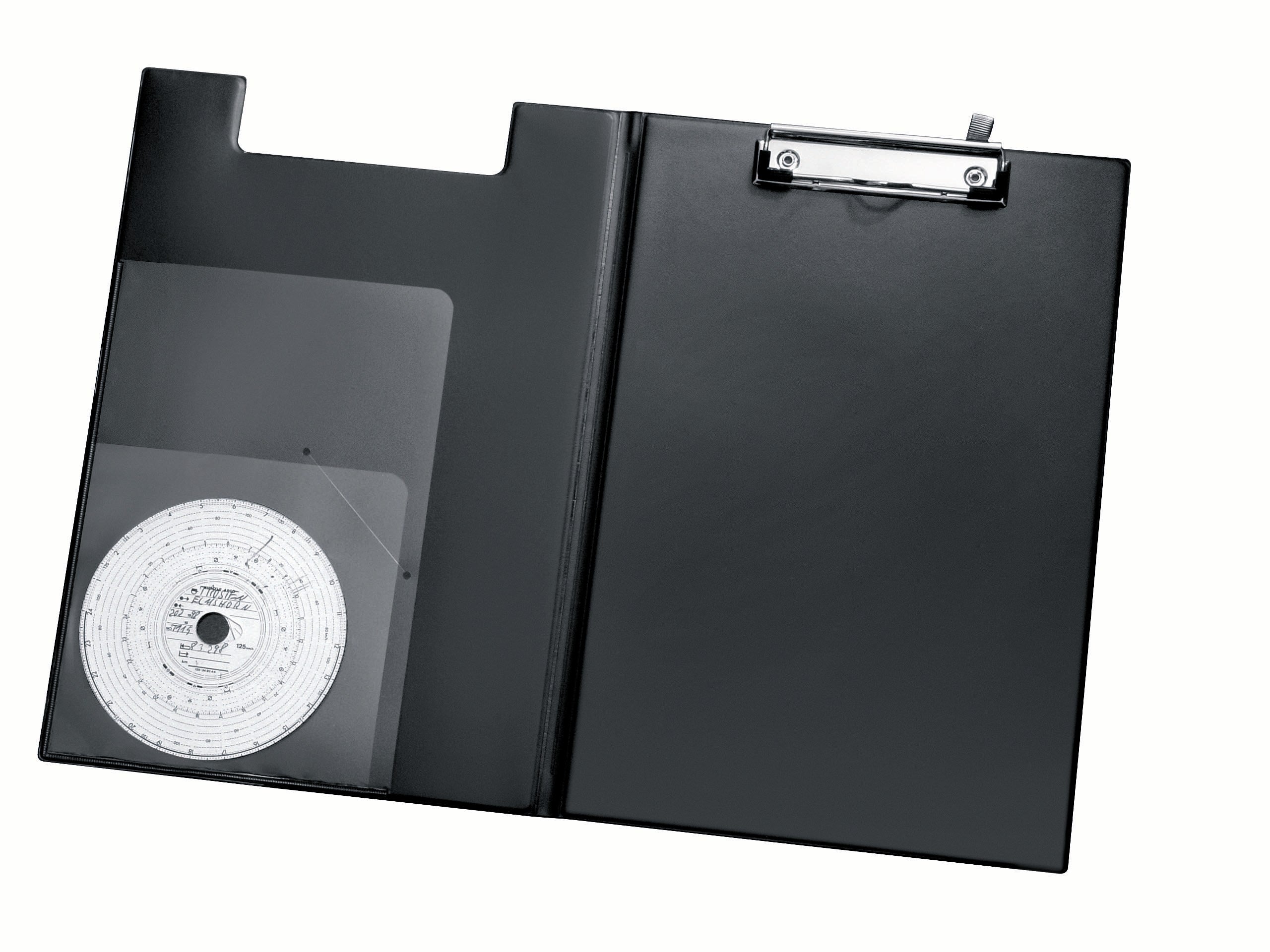 veloflex-clipboard-komfort-din-a4-klemmbrett-pvc-schwarz image 1