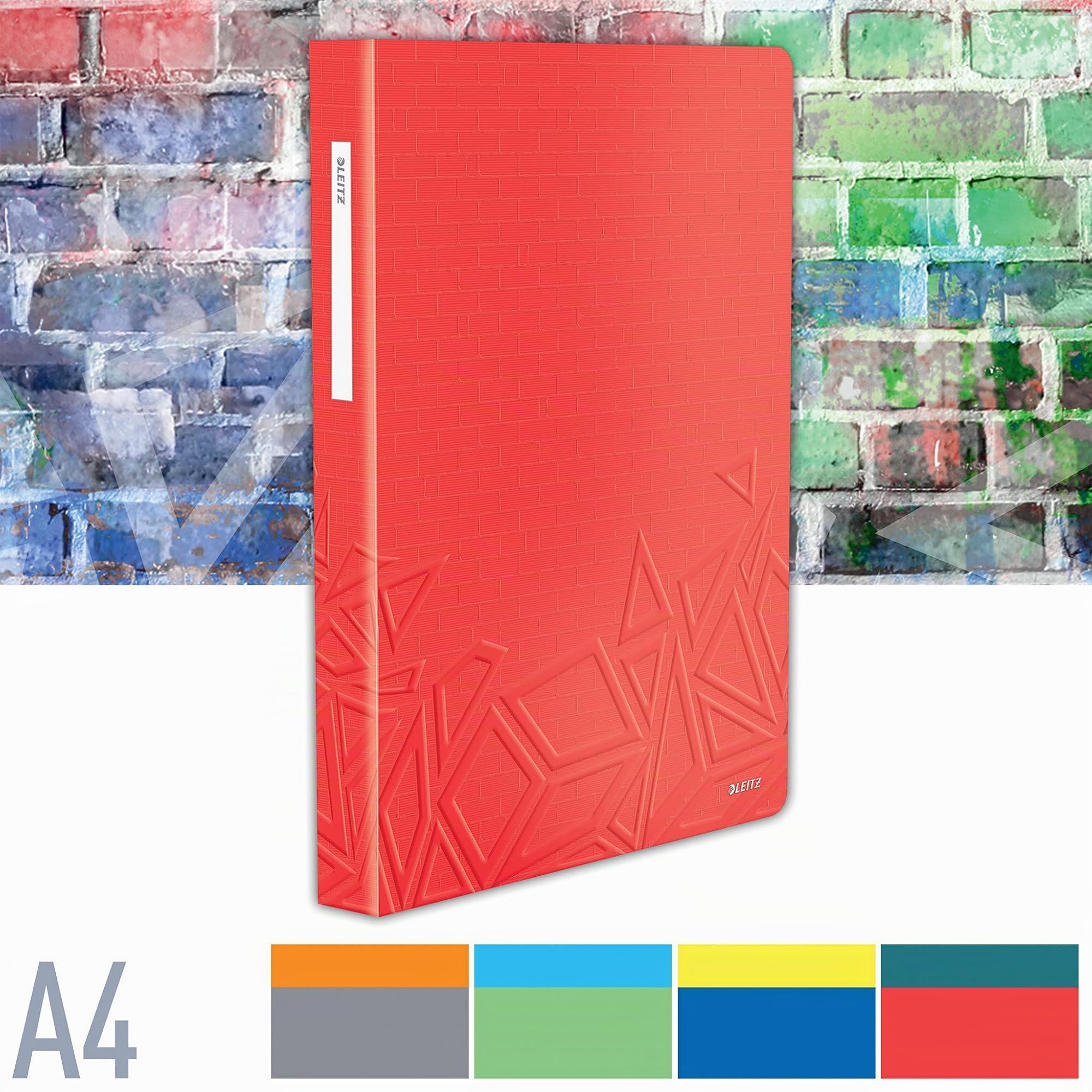 leitz-urban-chic-sichtbuch-a4-80-h-llen-f-r-160-blatt-rot-46520020 image 6