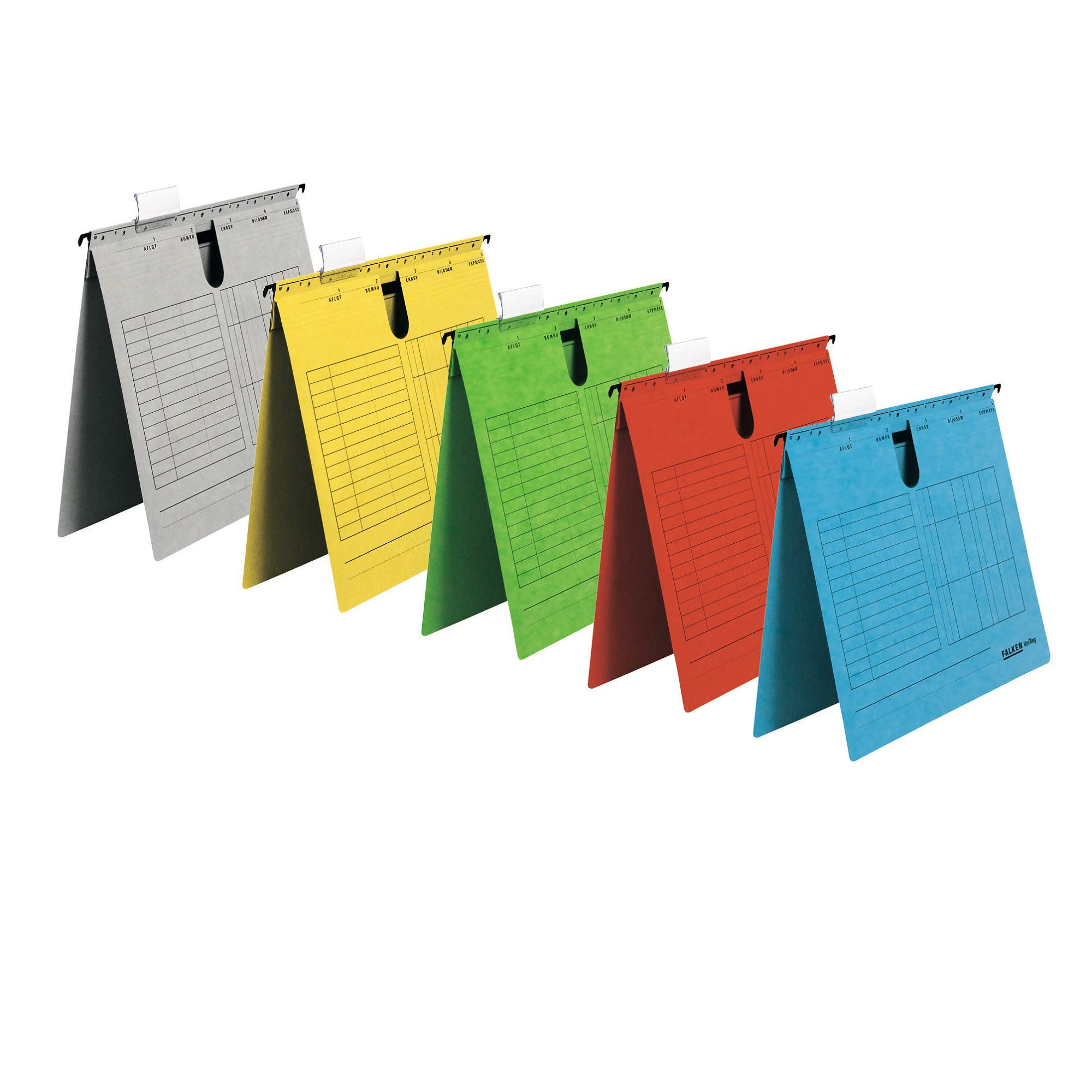 falken-h-ngehefter-recycling-a4-braun-25er-pack-kaufm-nnische-heftung image 3