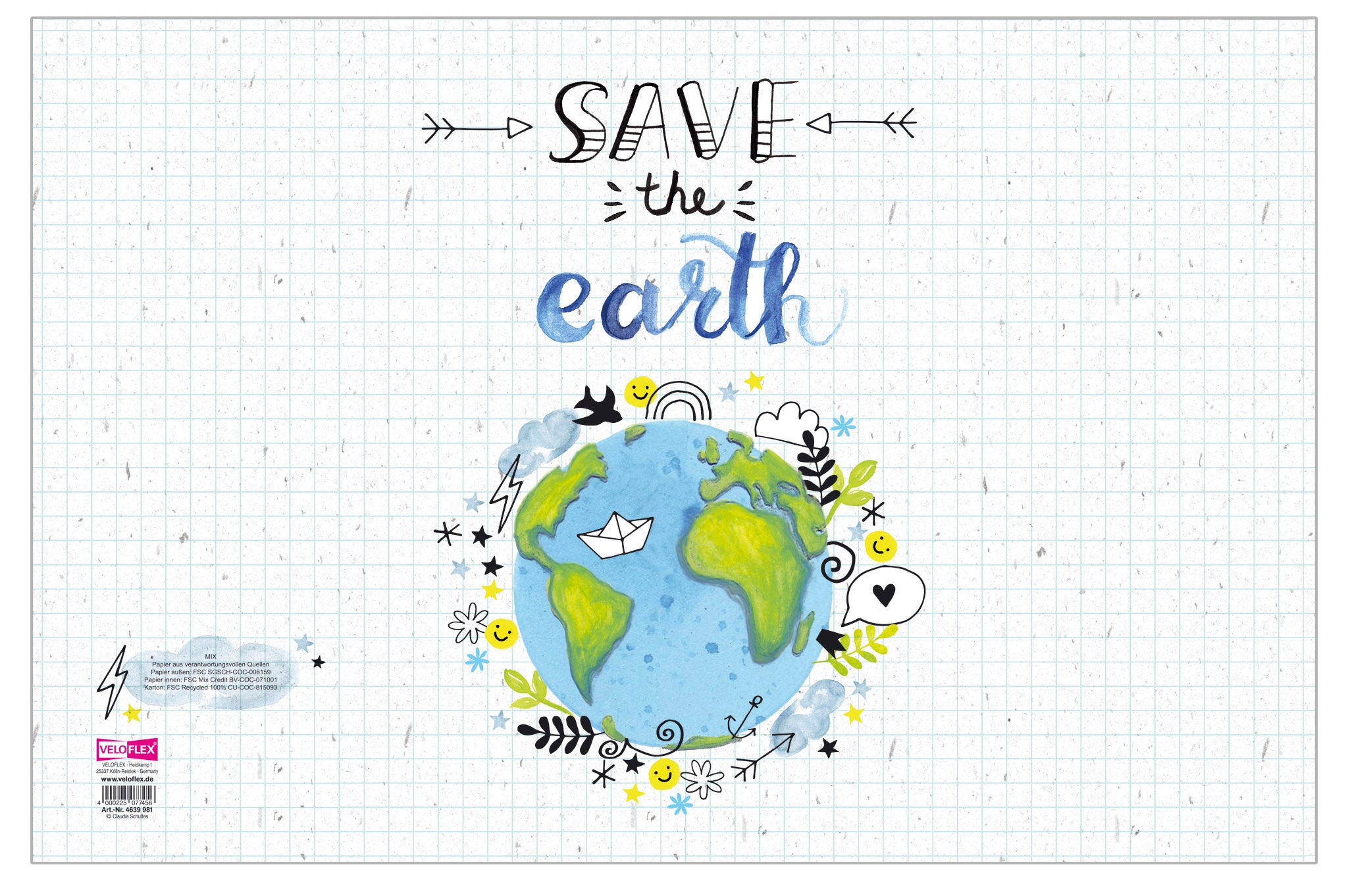 veloflex-save-the-earth-schreibunterlage-39-x-60-cm-karton image 1
