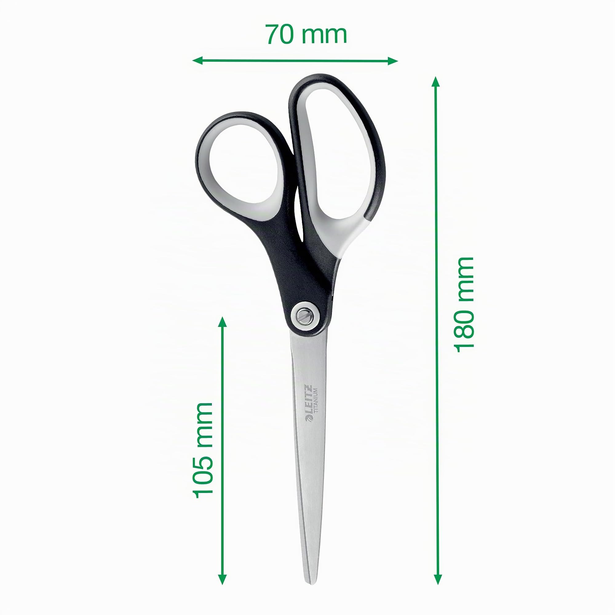 leitz-titan-schere-20-5-cm-schwarz-rostfreier-stahl-softgrip image 4