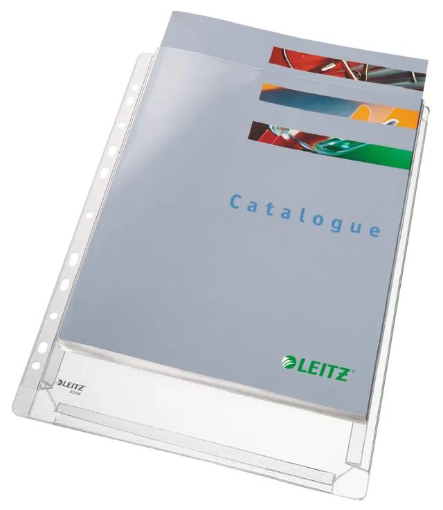 leitz-standard-maxi-prospekth-llen-a4-5-st-ck-erweiterbar-f-r-200-blatt-0-17-mm image 1