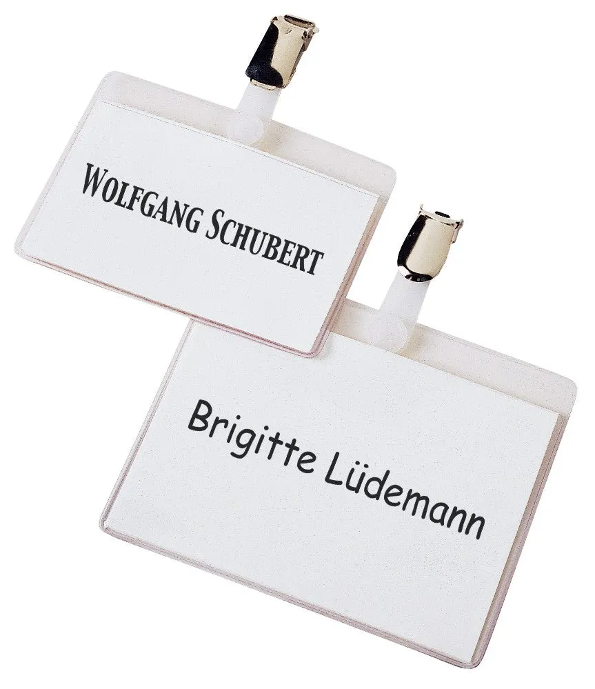 veloflex-velocard-namensschild-90-x-54-mm-hart-pvc-mit-hosentr-gerclip-transpare image 1