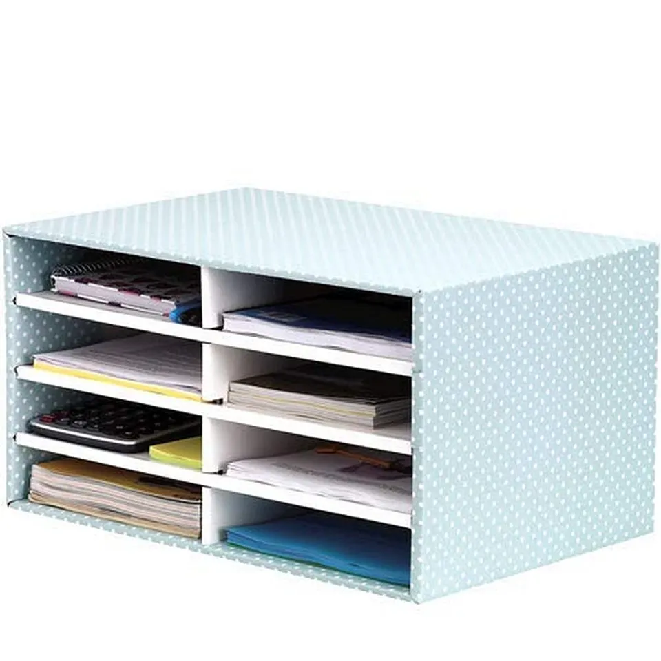 bankers-box-style-schreibtisch-sortierstation-a4-gr-n-wei image 1