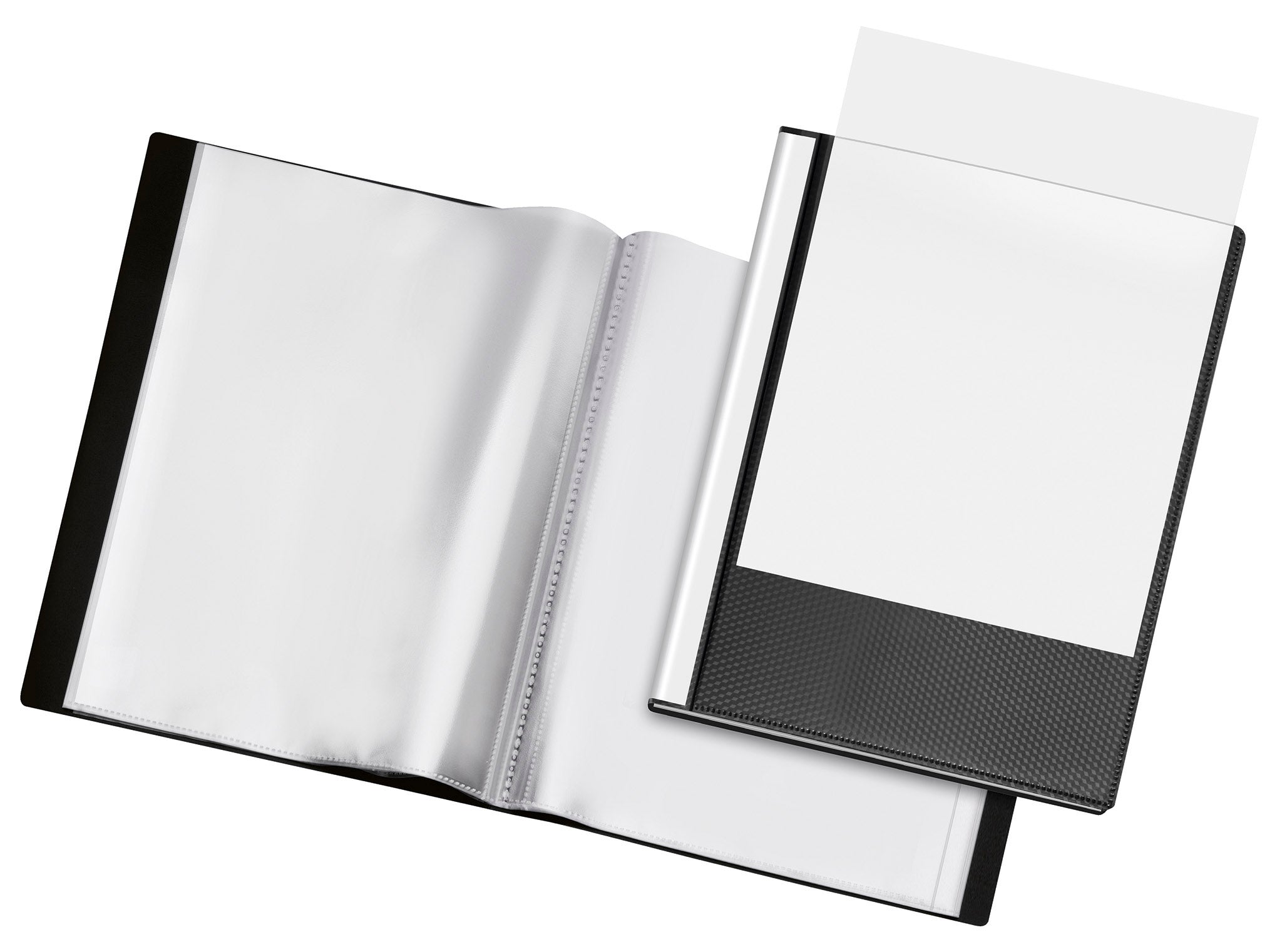 veloflex-diamond-pr-sentations-sichtbuch-din-a4-pp-24-seiten-schwarz image 1