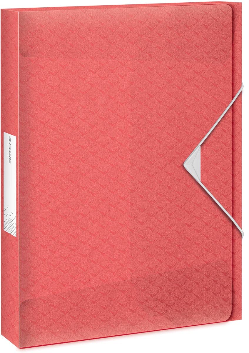 esselte-colour-breeze-a4-ablagebox-40-mm-koralle-f-r-350-blatt image 1