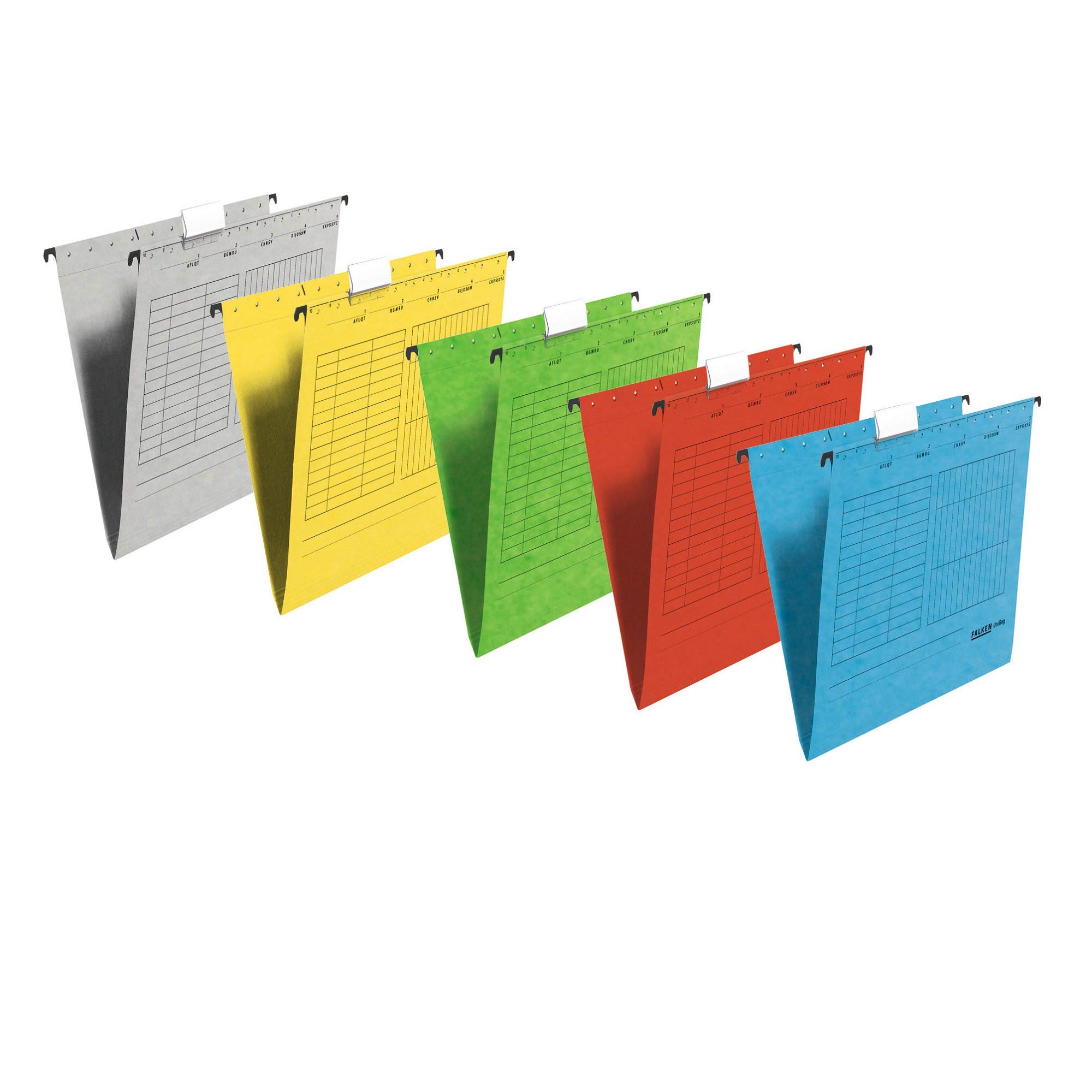 falken-h-ngemappe-recycling-a4-seitlich-offen-braun-25er-pack image 3