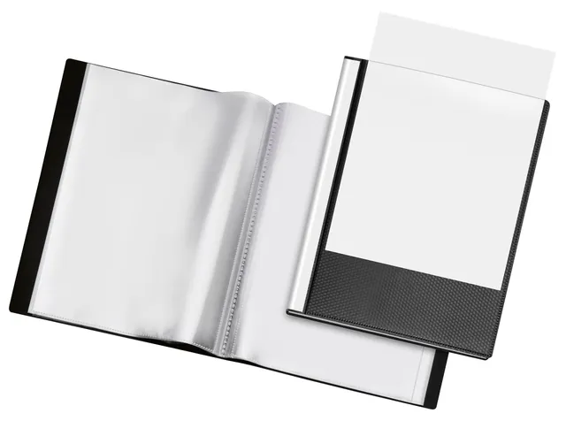 veloflex-diamond-pr-sentations-sichtbuch-din-a4-pp-24-seiten-schwarz image 1