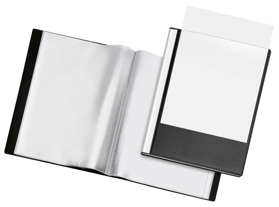 veloflex-diamond-pr-sentations-sichtbuch-din-a4-pp-24-seiten-schwarz image 1