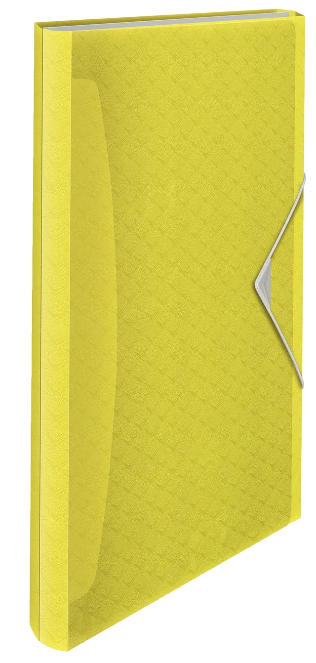 esselte-colour-ice-projektmappe-a4-6-f-cher-gelb-mit-gummiband image 1