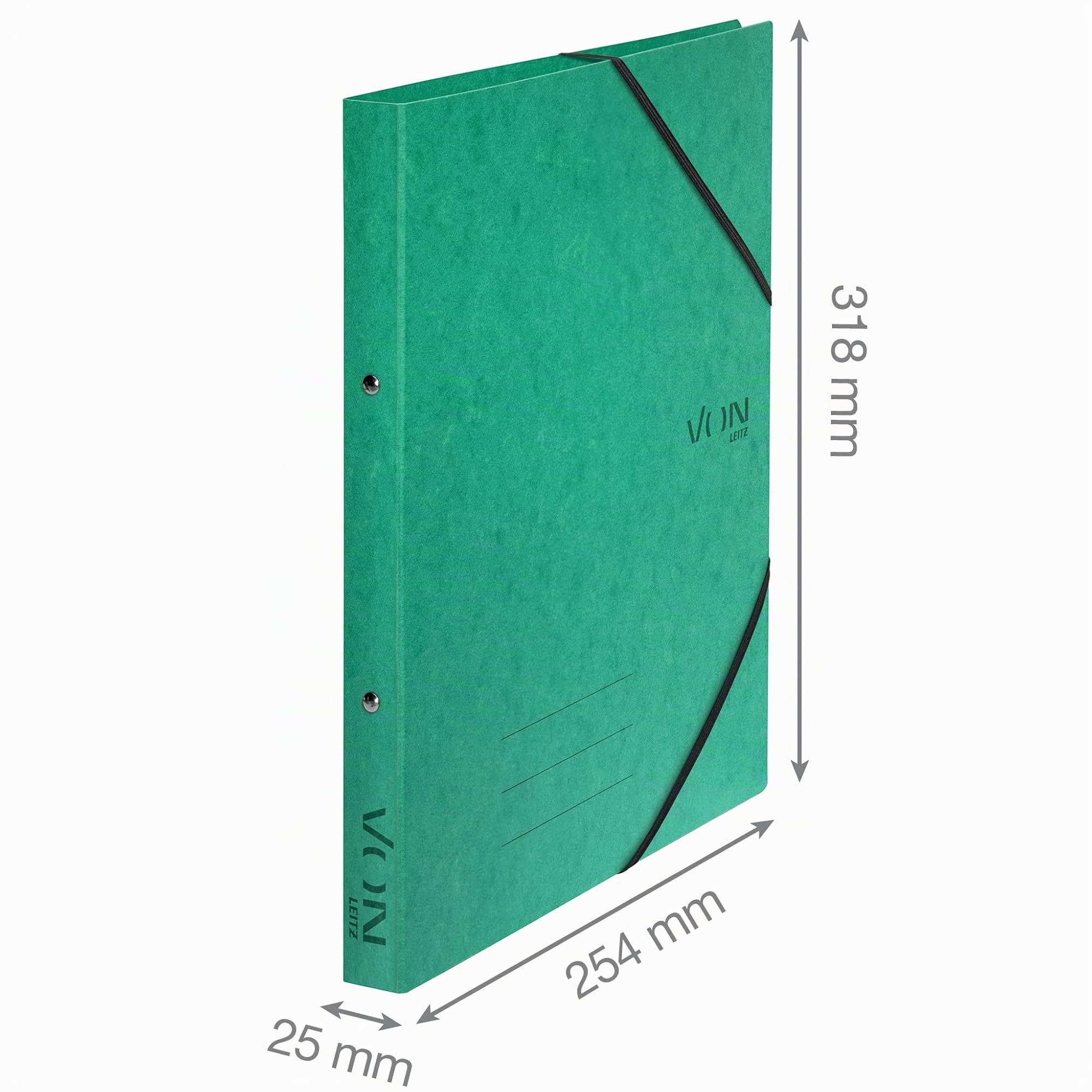 von-leitz-ringbuch-a4-karton-2-ringe-25-mm-gr-n-5-st-ck-f-r-140-blatt image 6