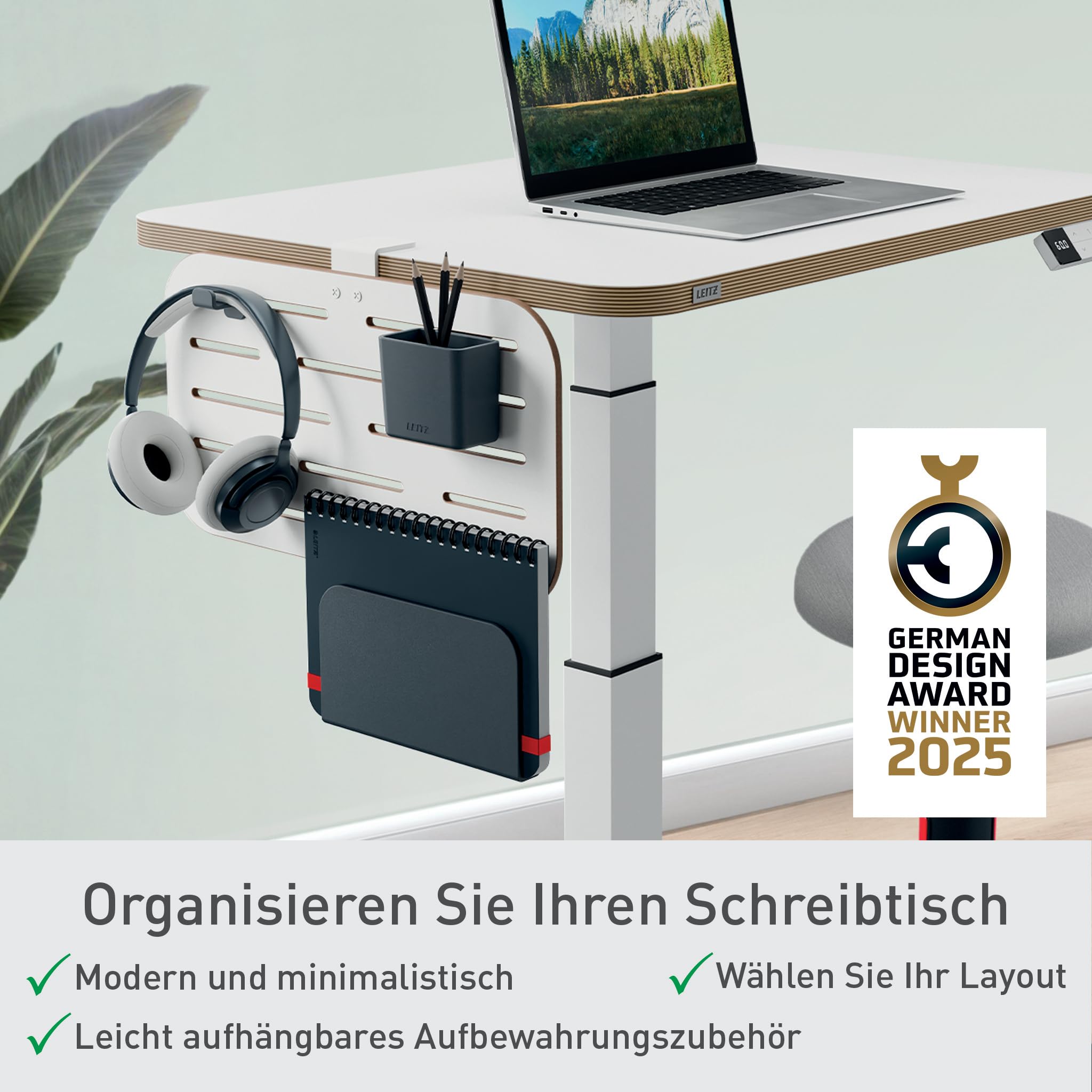 leitz-ergo-kleiner-pegboard-schreibtisch-organizer-42-x-25-cm-wei-65480000 image 3