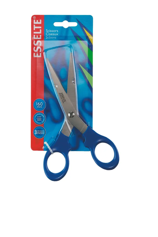 esselte-dataline-papierschere-82116-160-mm-6-zoll-blau image 1