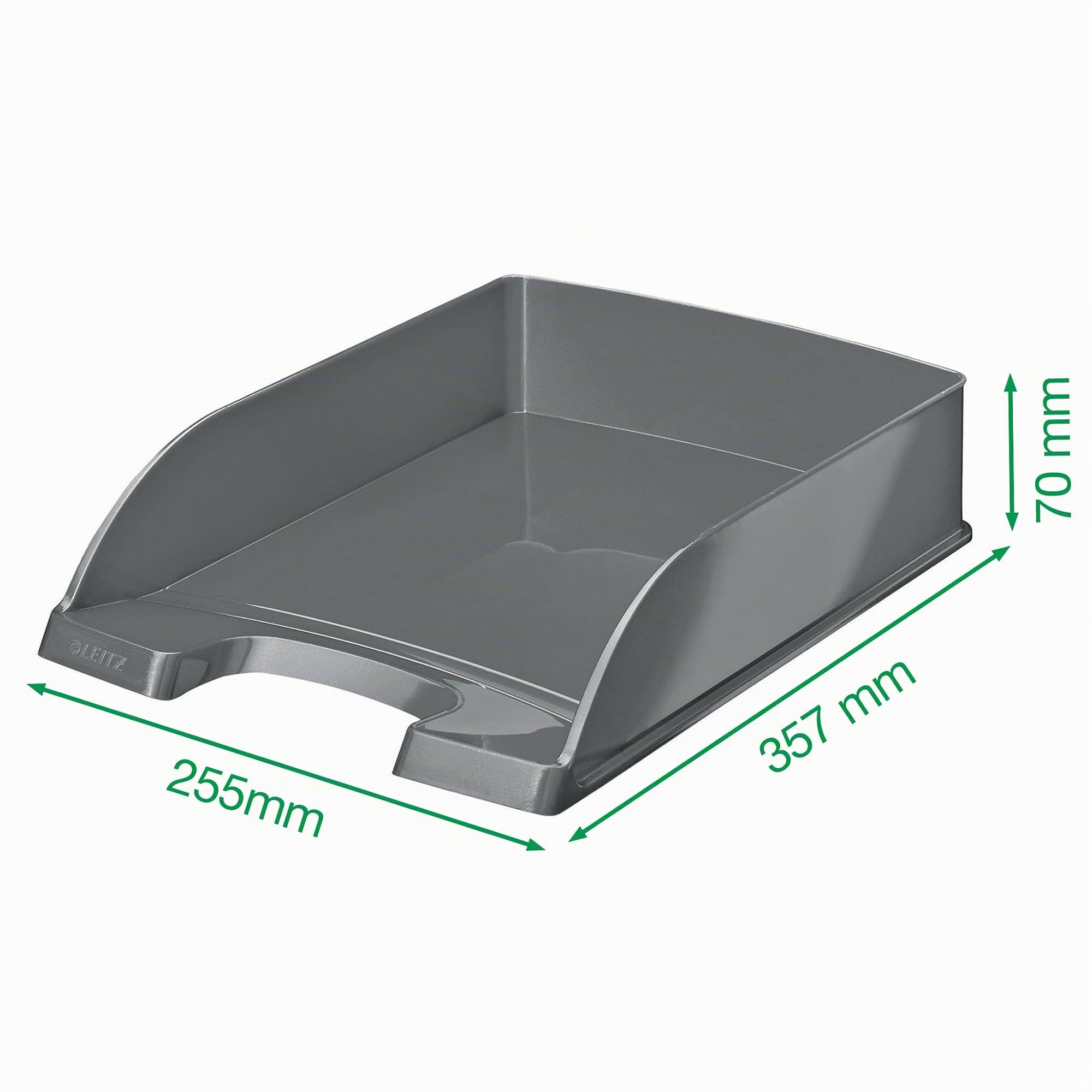 leitz-wow-briefkorb-a4-5er-pack-rot-stapelbares-ablagefach-52263023 image 4