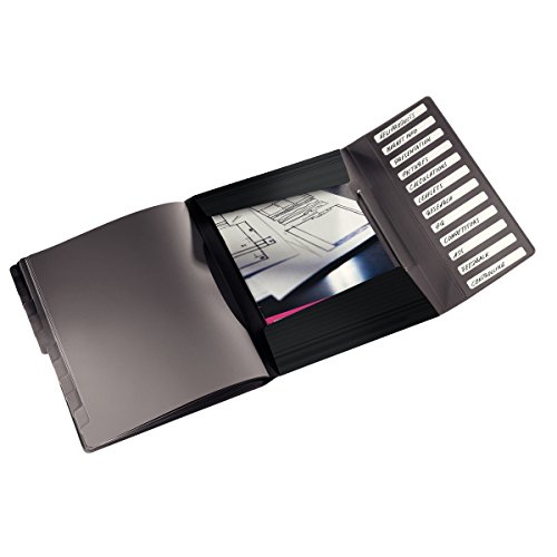 leitz-solid-ordnungsmappe-pp-a4-12-f-cher-schwarz-45701095 image 7