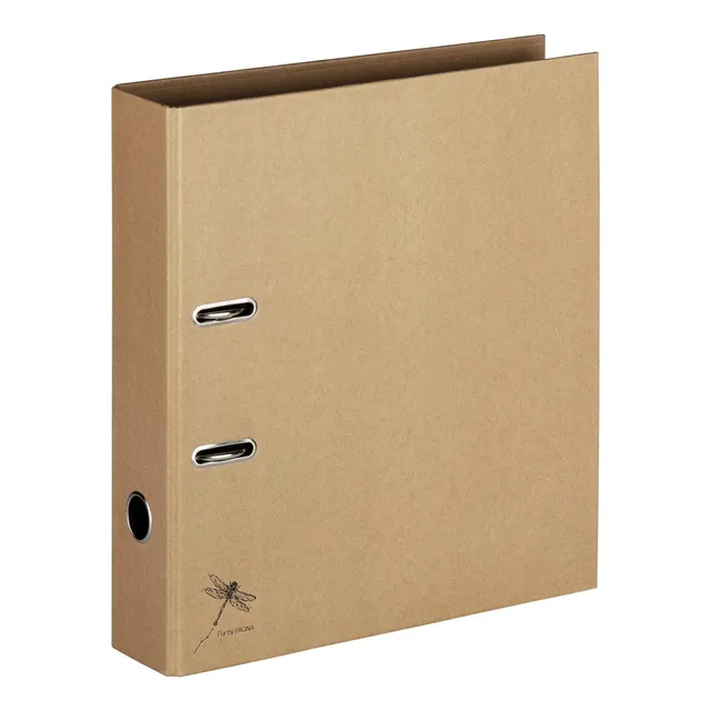 pagna-pur-ordner-a4-mit-hebelmechanik-75-mm-r-ckenbreite-natur image 1