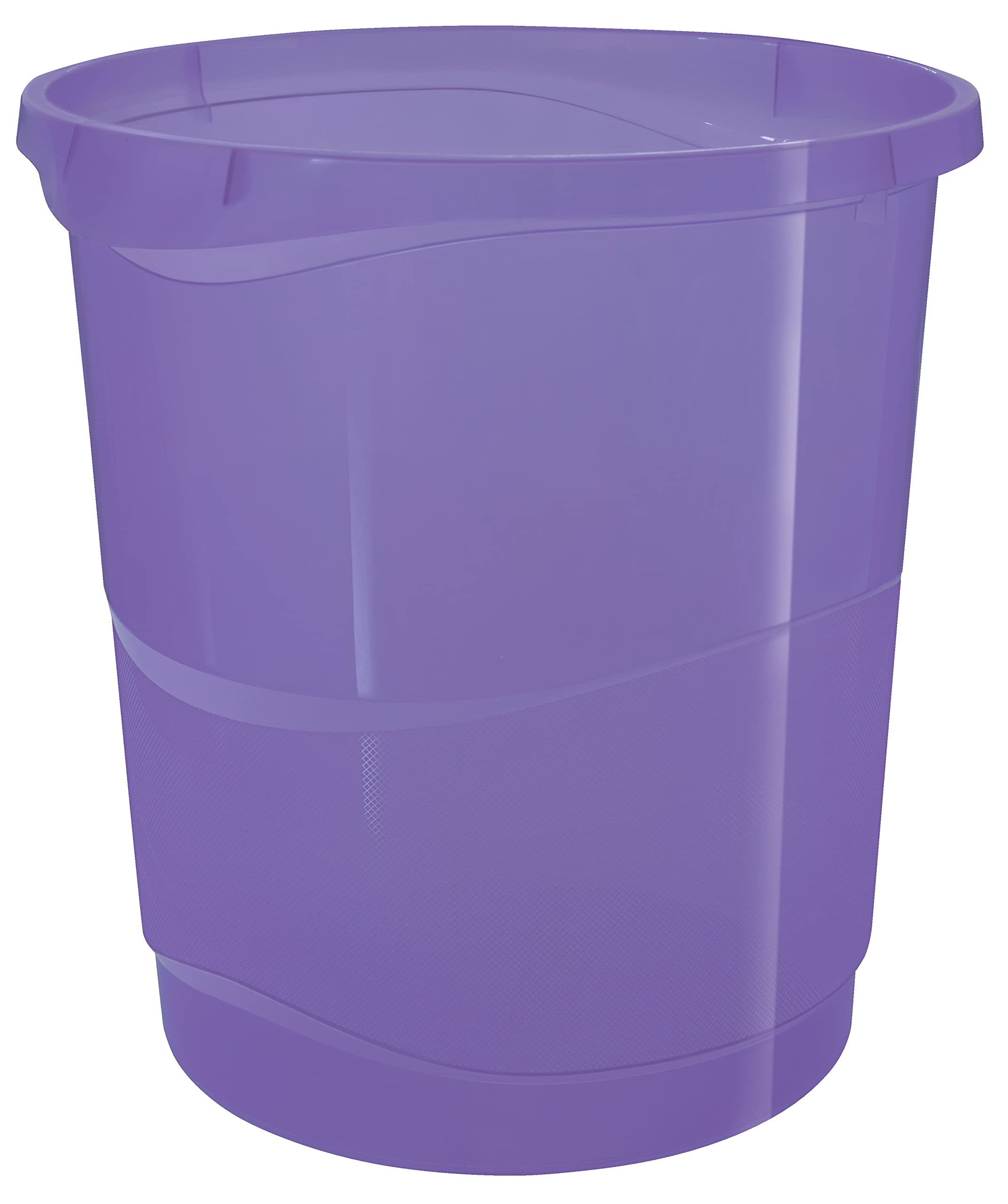 esselte-colour-breeze-papierkorb-14-liter-lavendel-kunststoff-mit-pr-gemuster image 1