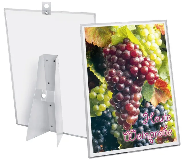 veloflex-infopocket-plakatst-nder-din-a4-pp-glasklar image 1