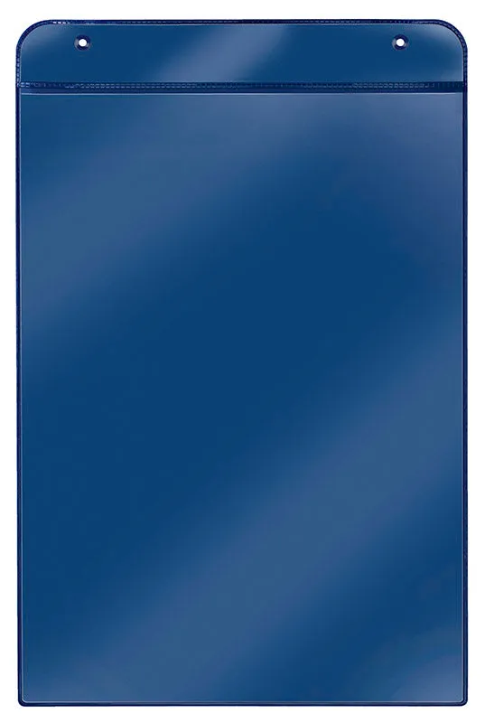 veloflex-magnettasche-din-a4-hochformat-pvc-blau-mit-magnetstreifen image 1