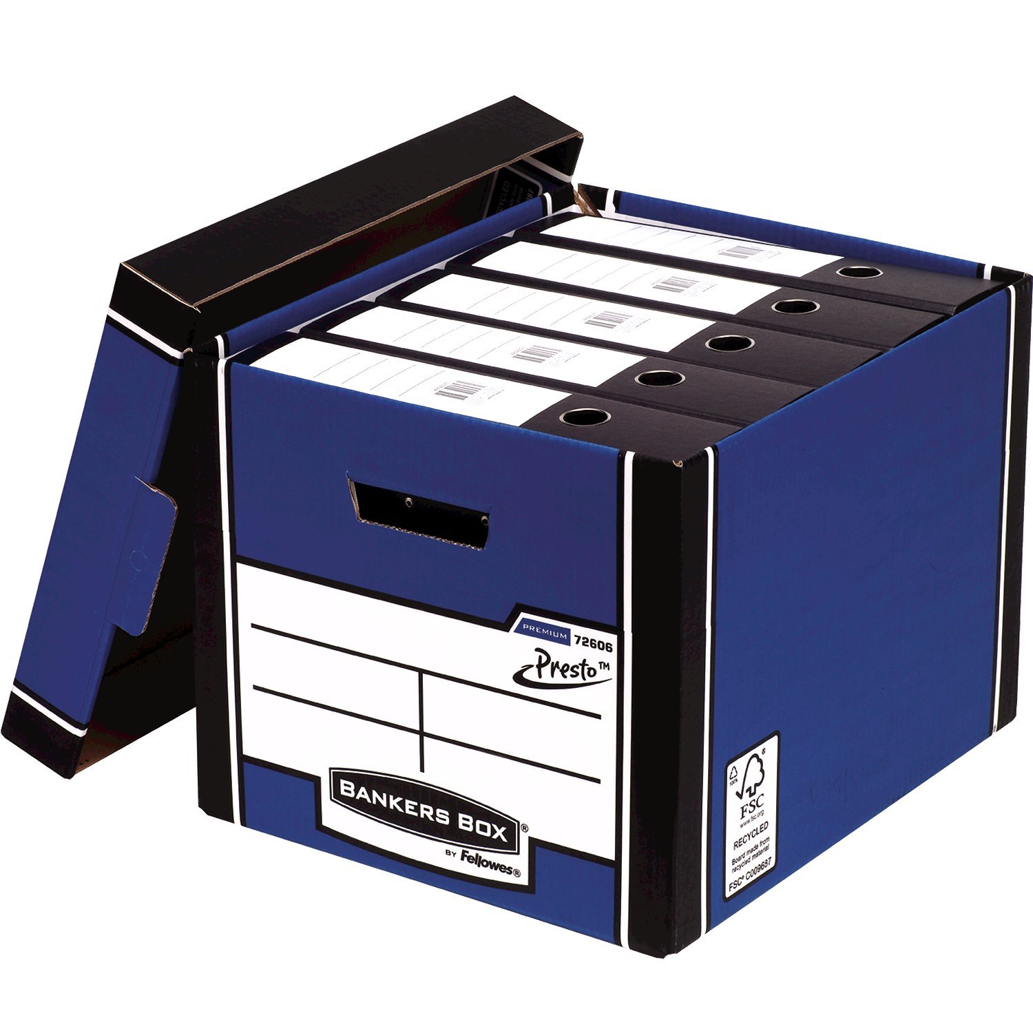 bankers-box-premium-archivbox-heavy-duty-a4-mit-deckel-blau-5-st-ck image 2