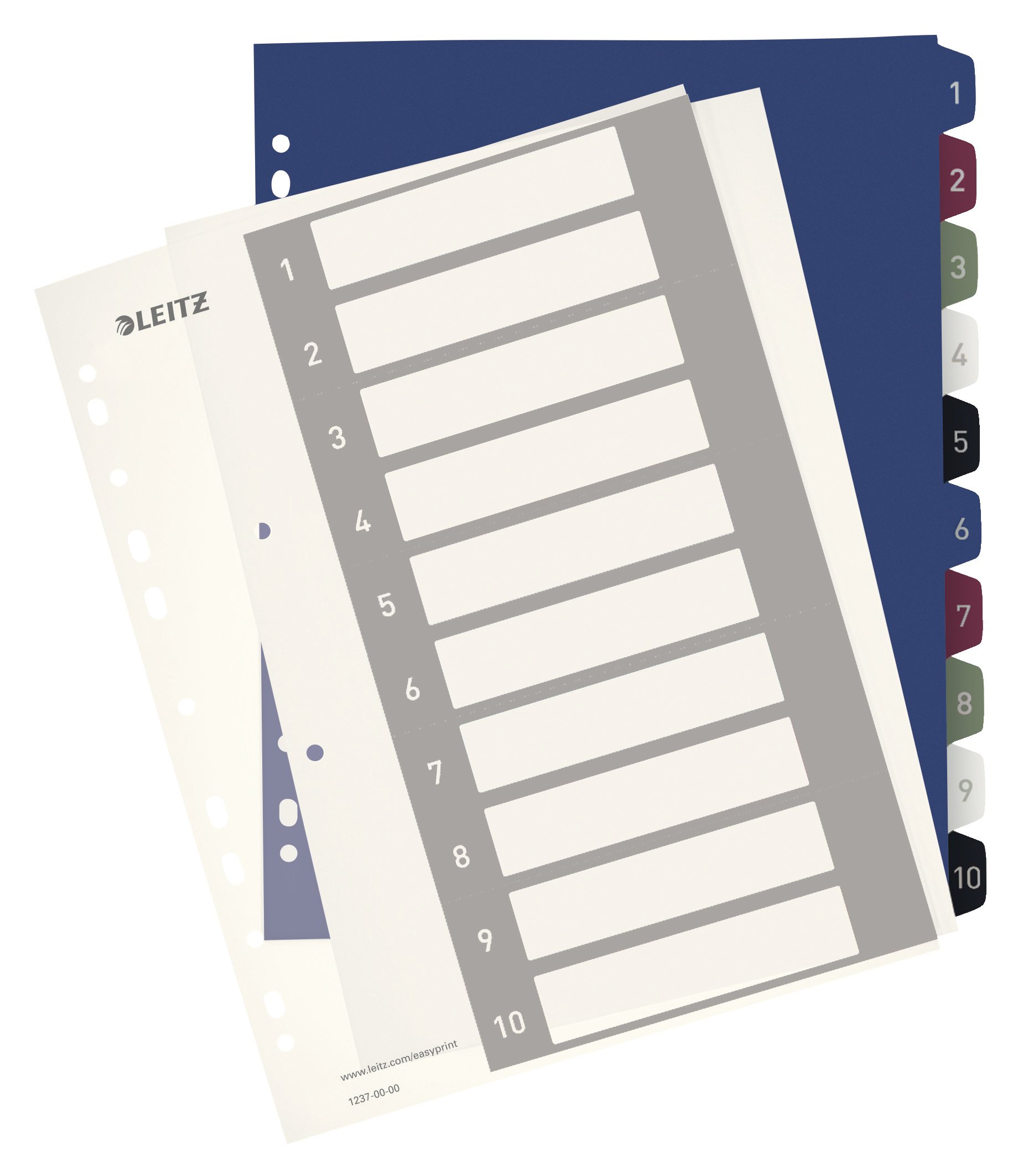 leitz-style-register-a4-1-10-berbreite-pp-12370000 image 1