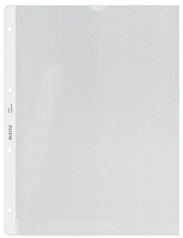 leitz-prospekth-lle-a4-pp-genarbt-farblos-100-st-ck image 1