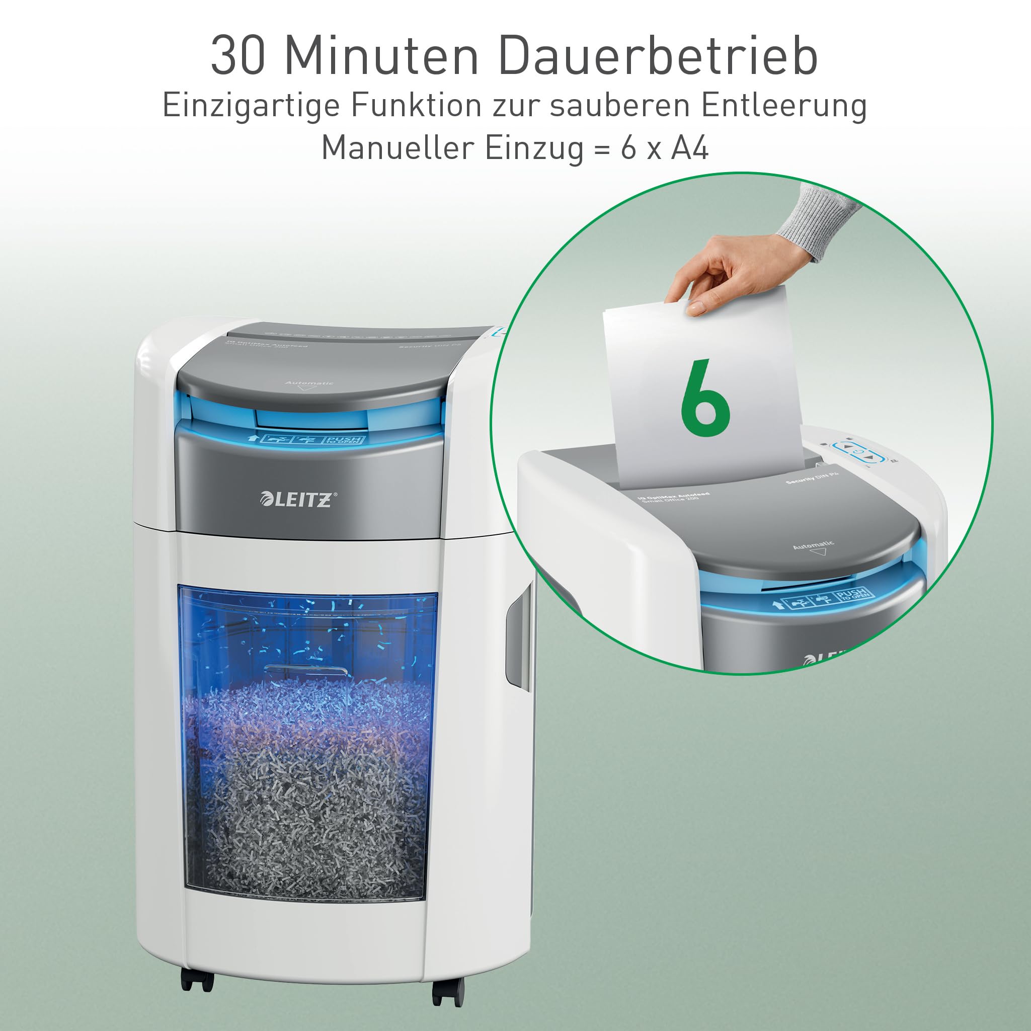 leitz-iq-optimax-autofeed-200-aktenvernichter-p5-200-blatt-21-liter image 7