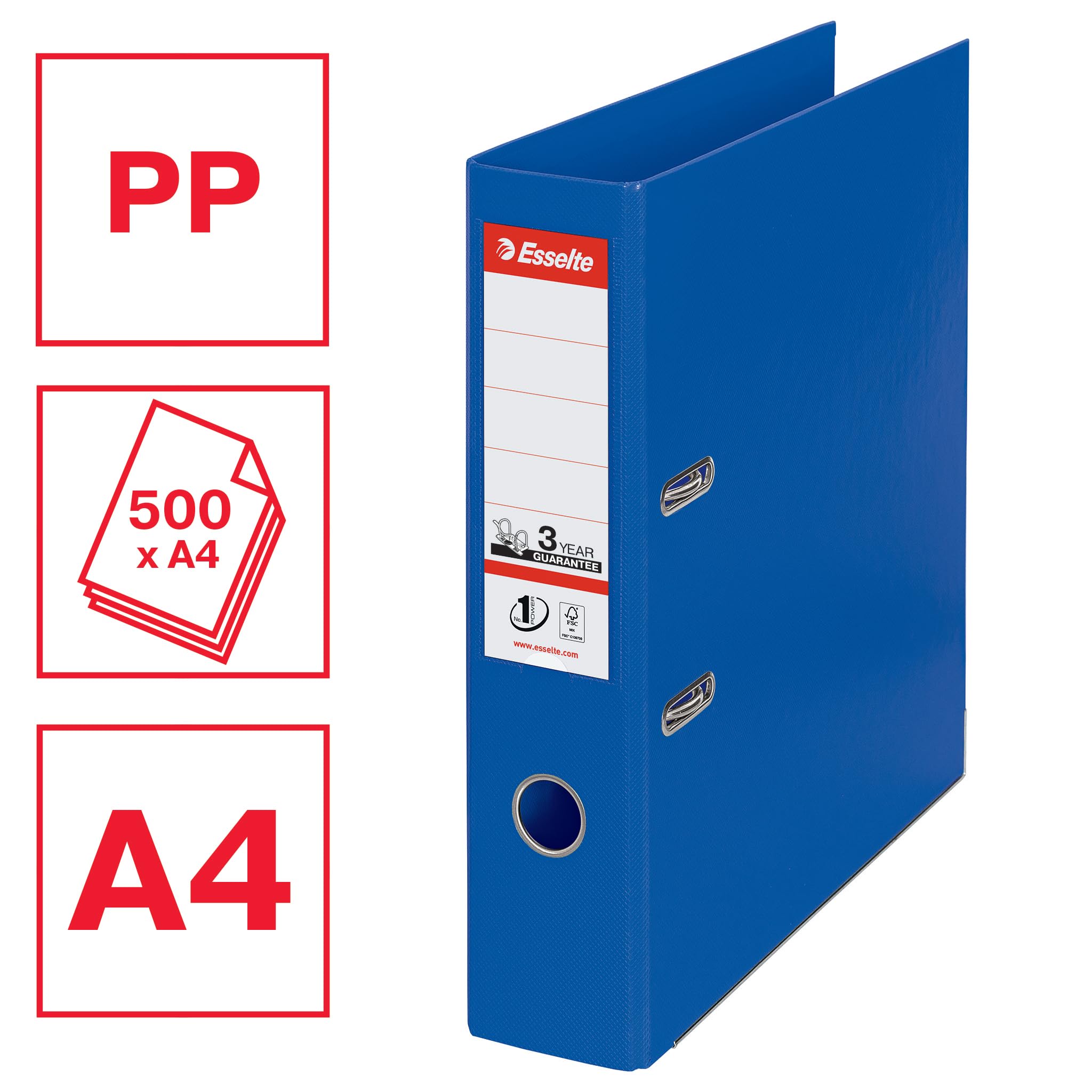 esselte-vivida-ordner-breit-a4-10er-pack-blau-7-5-cm image 2