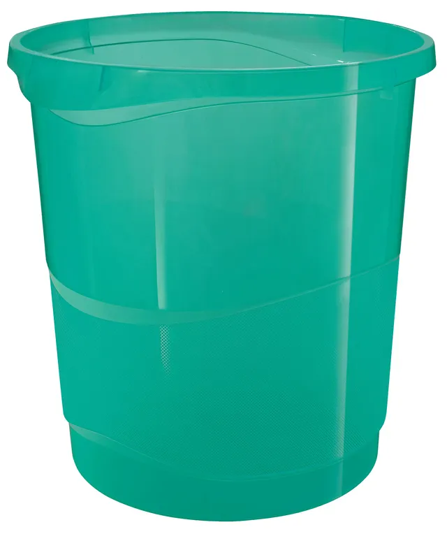 esselte-colour-breeze-papierkorb-14-liter-kunststoff-gr-n image 1