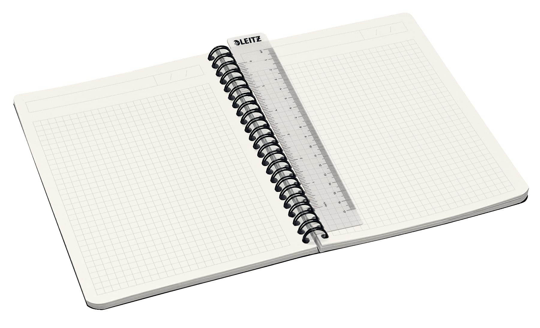 leitz-office-notizblock-44980099-a5-spiralbindung-90-blatt-kariert-pp-einband image 7