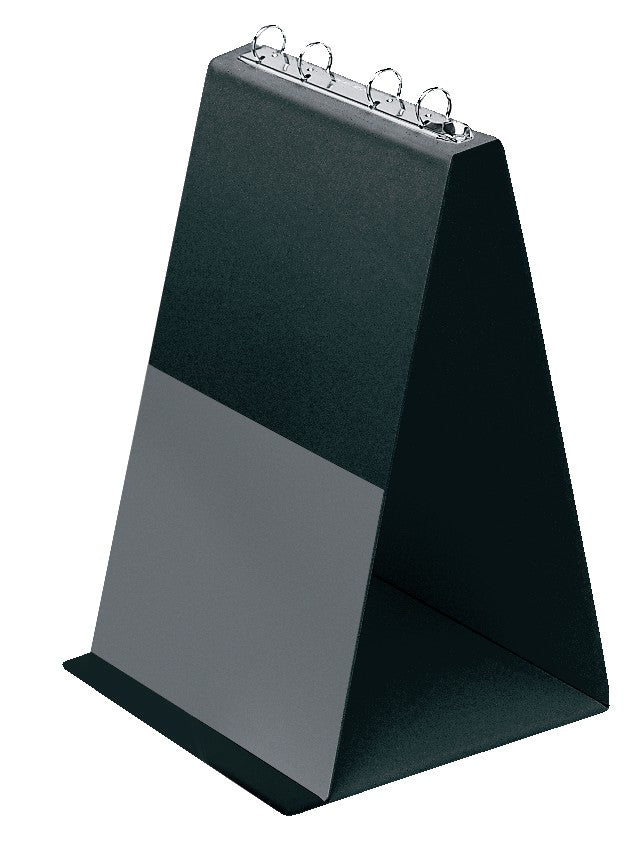 veloflex-exquisit-tisch-flip-chart-din-a4-hoch-4-ring-20-mm-schwarz image 1