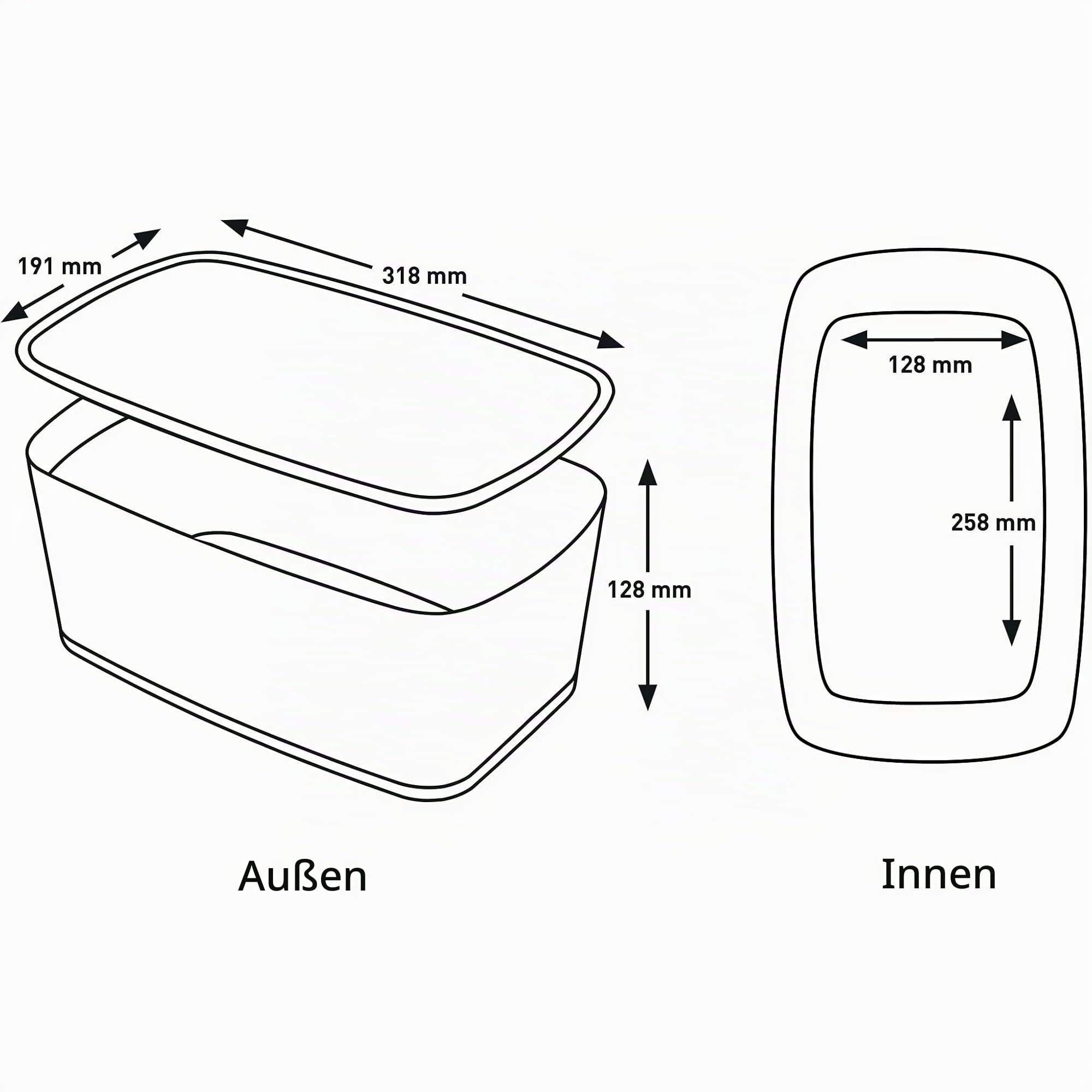 leitz-mybox-klein-a5-mit-deckel-wei-grau-5-l-aufbewahrungsbox-52291001 image 4