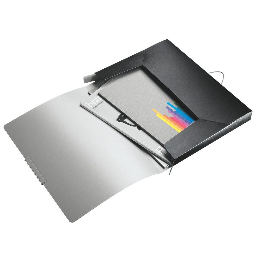leitz-style-ablagebox-a4-pp-30-mm-satinschwarz-39560094 image 2