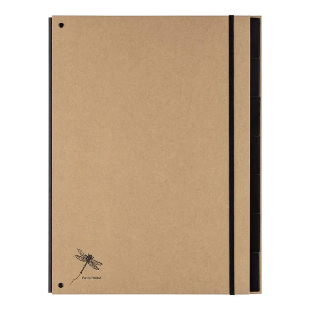 pagna-pultordner-pur-7-f-cher-a4-natur-recycling-kraftpapier-44007-11 image 1