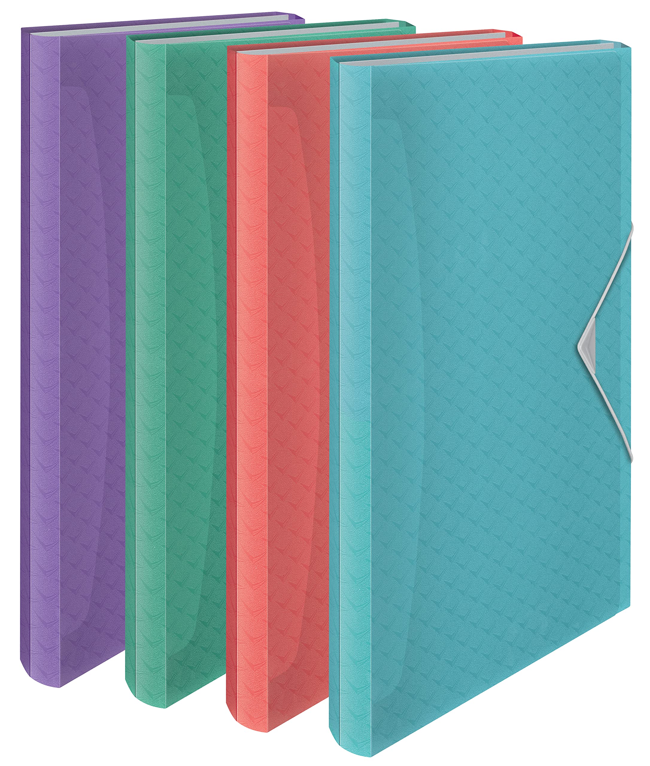 esselte-colour-breeze-a4-f-chermappe-mit-6-f-chern-und-5-registern-mehrfarbig image 1