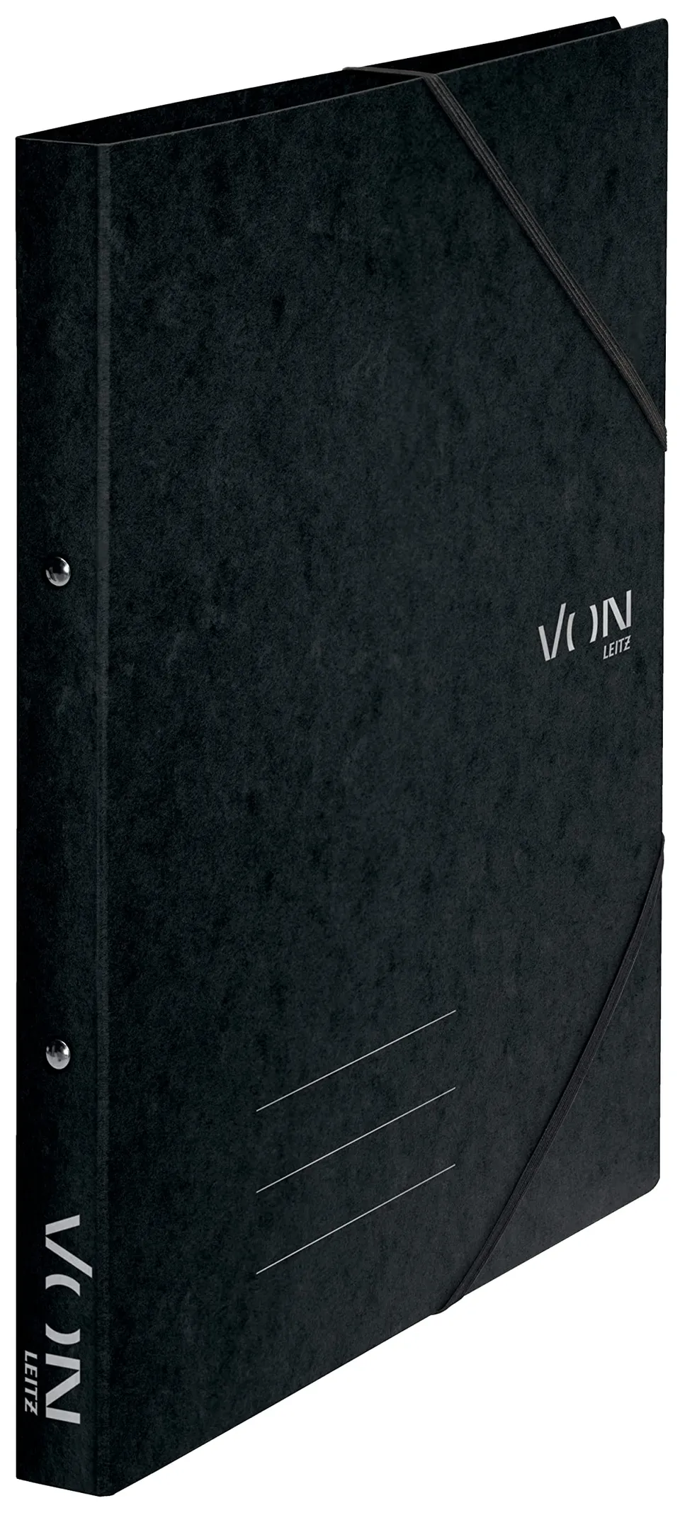 leitz-von-ringbuch-a4-2-ringe-25-mm-schwarz-5-st-ck-30120095 image 1