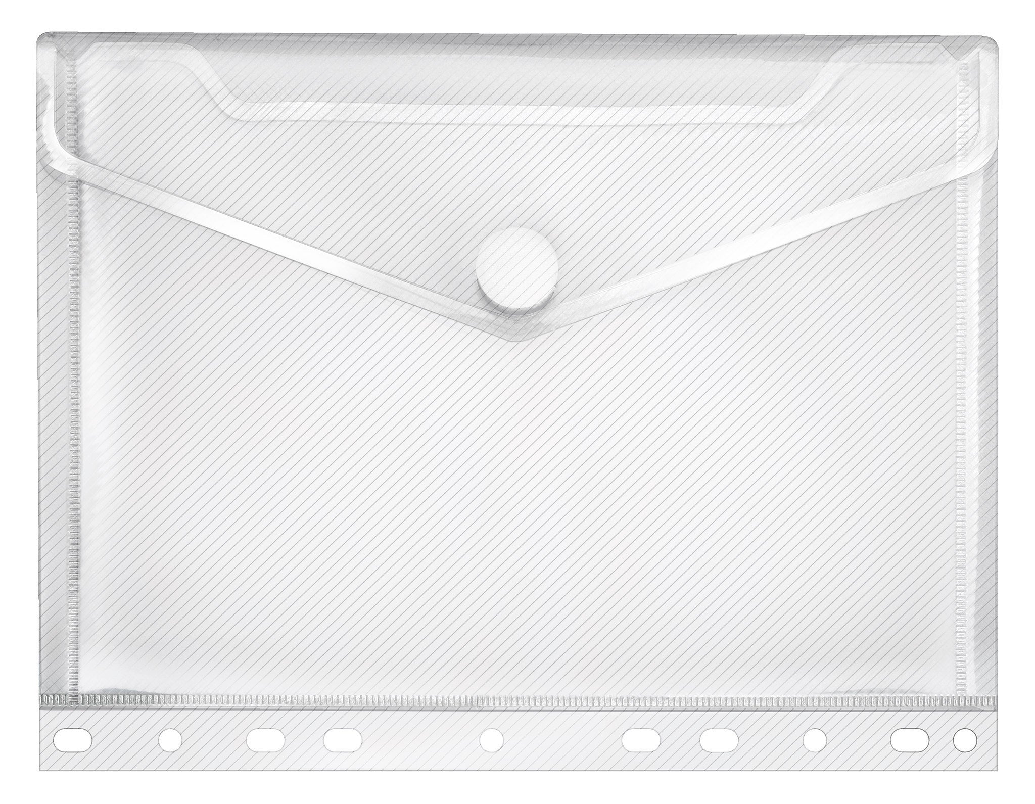 veloflex-dokumentenh-lle-crystal-din-a5-pp-transparent-mit-klettverschluss image 1