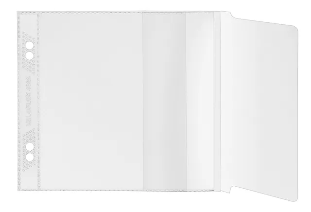 veloflex-cd-h-lle-zum-abheften-f-r-1-cd-pp-10er-sb-packung-transparent image 1