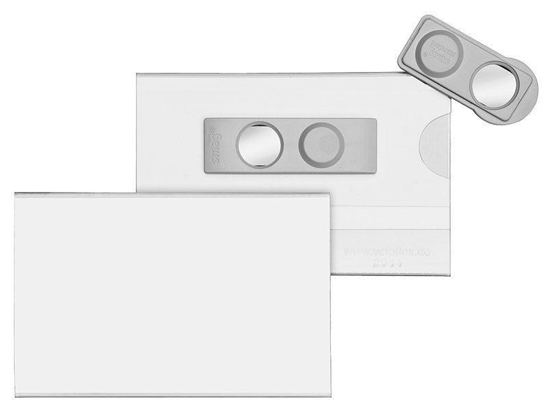 veloflex-velocard-magnet-namensschilder-90-x-57-mm-transparent image 1