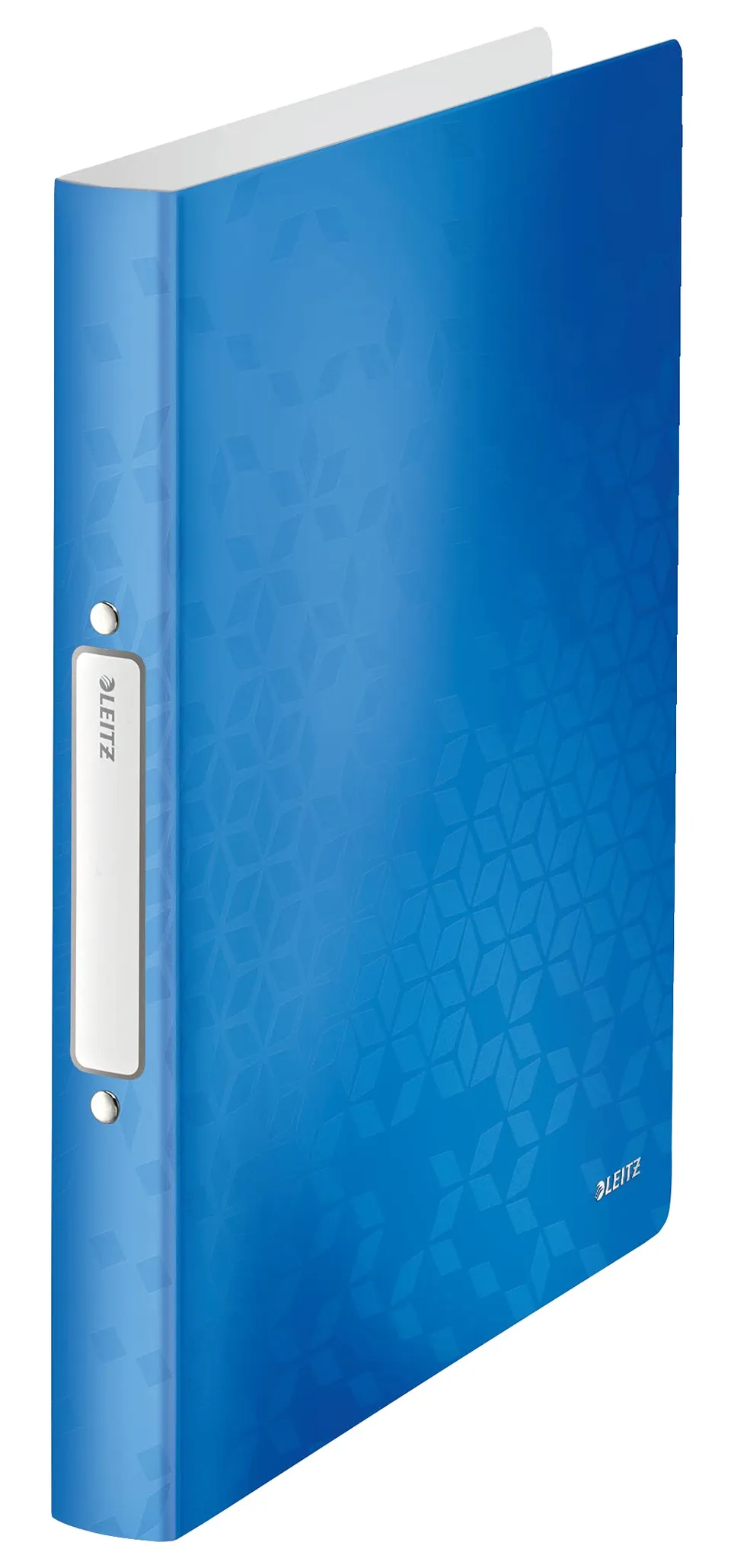 leitz-wow-ringbuch-a4-2-ringe-25-mm-blau-metallic-42570036 image 1