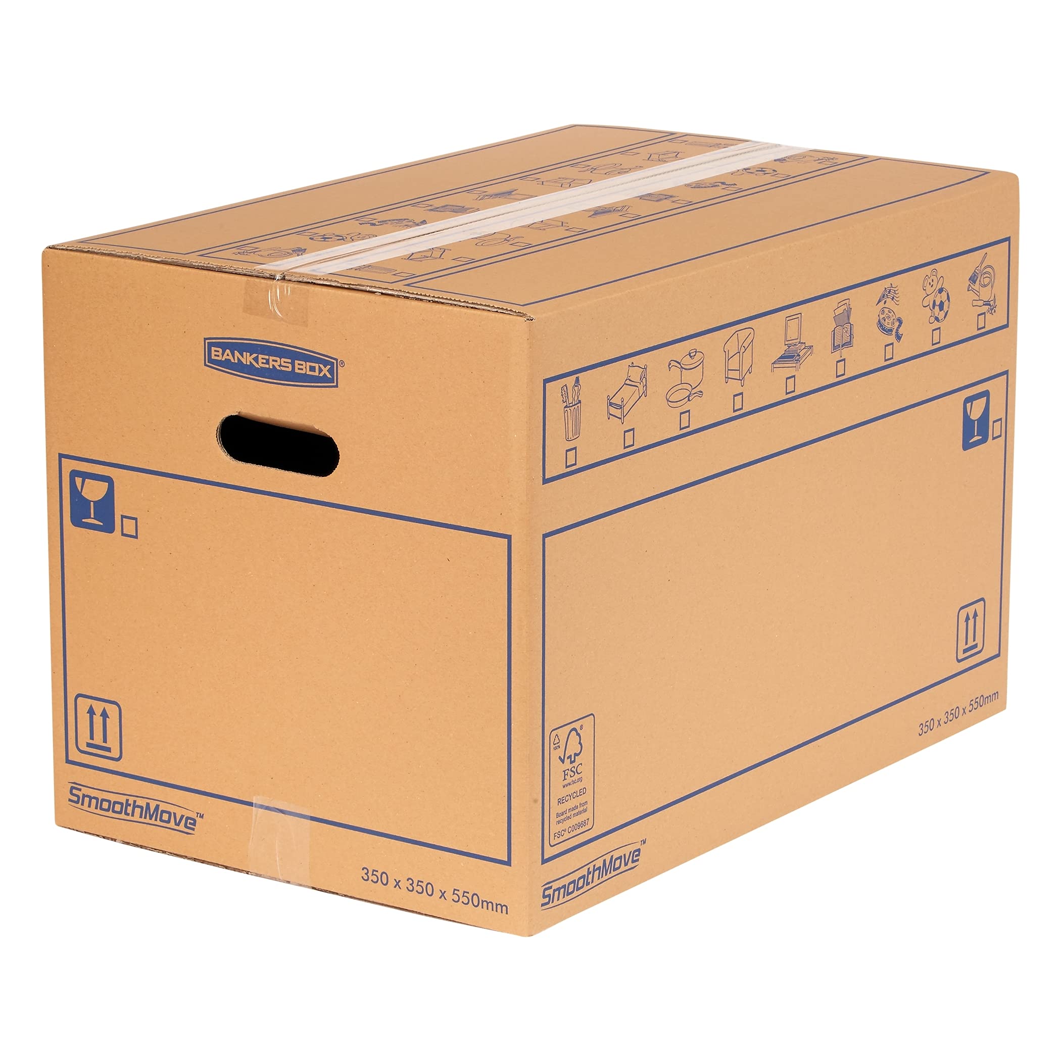bankers-box-smoothmove-umzugskarton-67-liter-doppellagig-braun-10-st-ck image 1