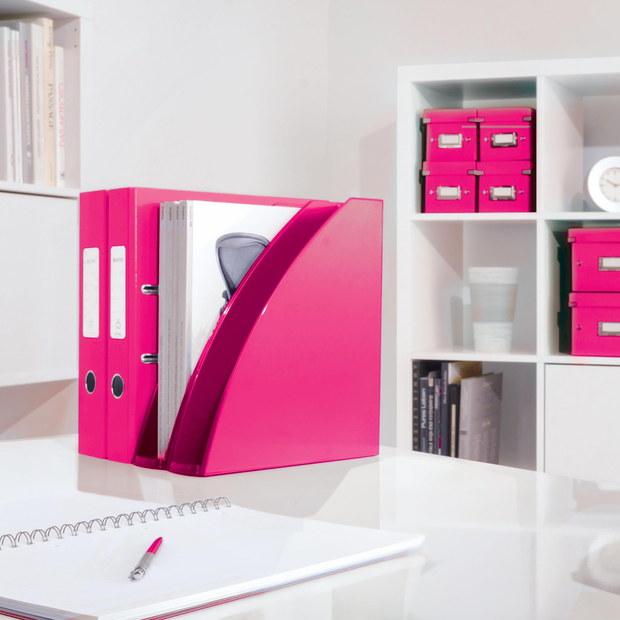 leitz-wow-stehsammler-a4-mit-griffloch-pink-52771023 image 2