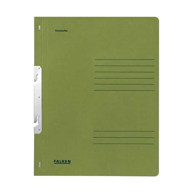 falken-einhakhefter-recycling-karton-din-a4-gr-n-50er-pack image 1
