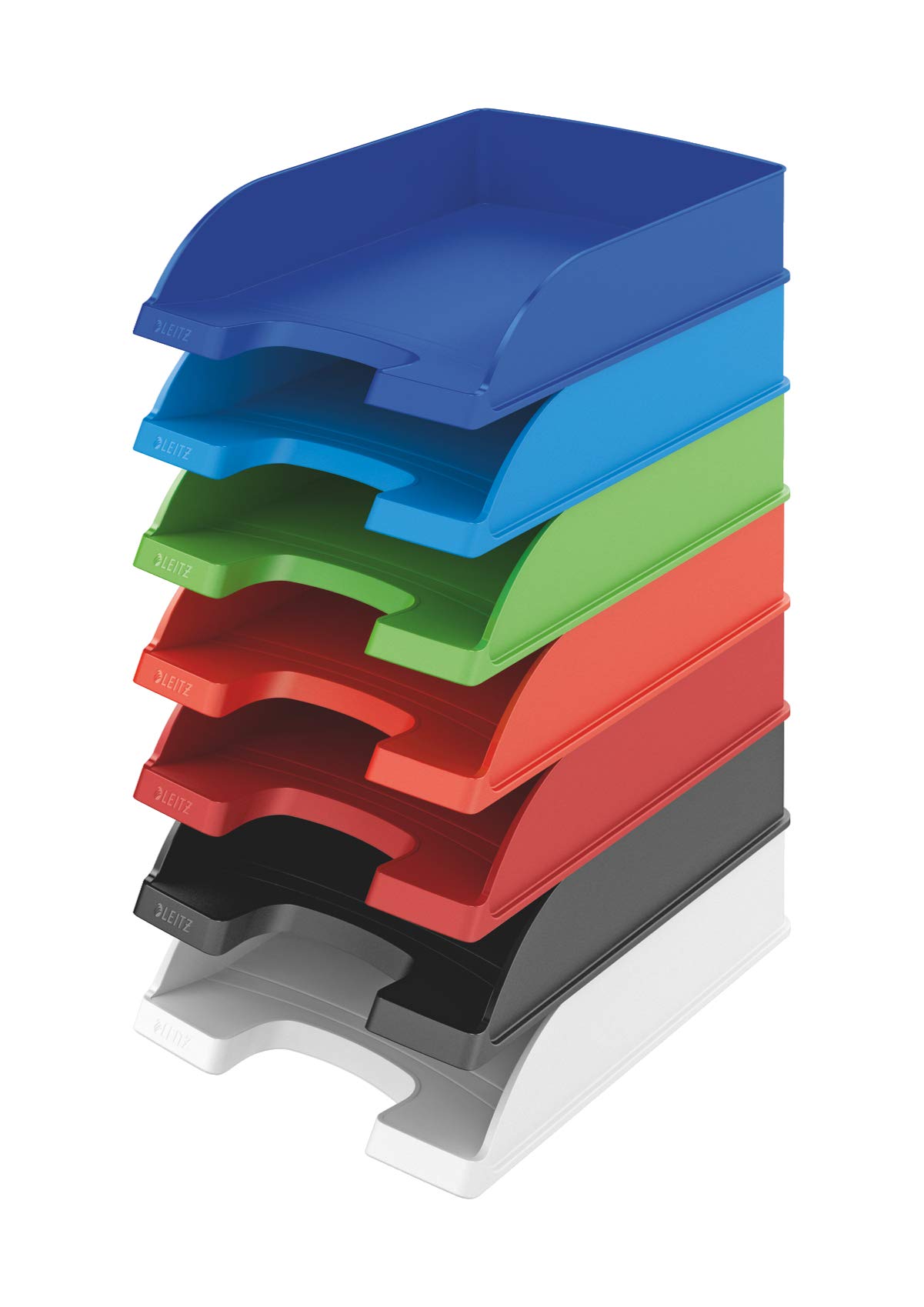 leitz-plus-briefkorb-standard-a4-5er-pack-stapelbar-blau image 7
