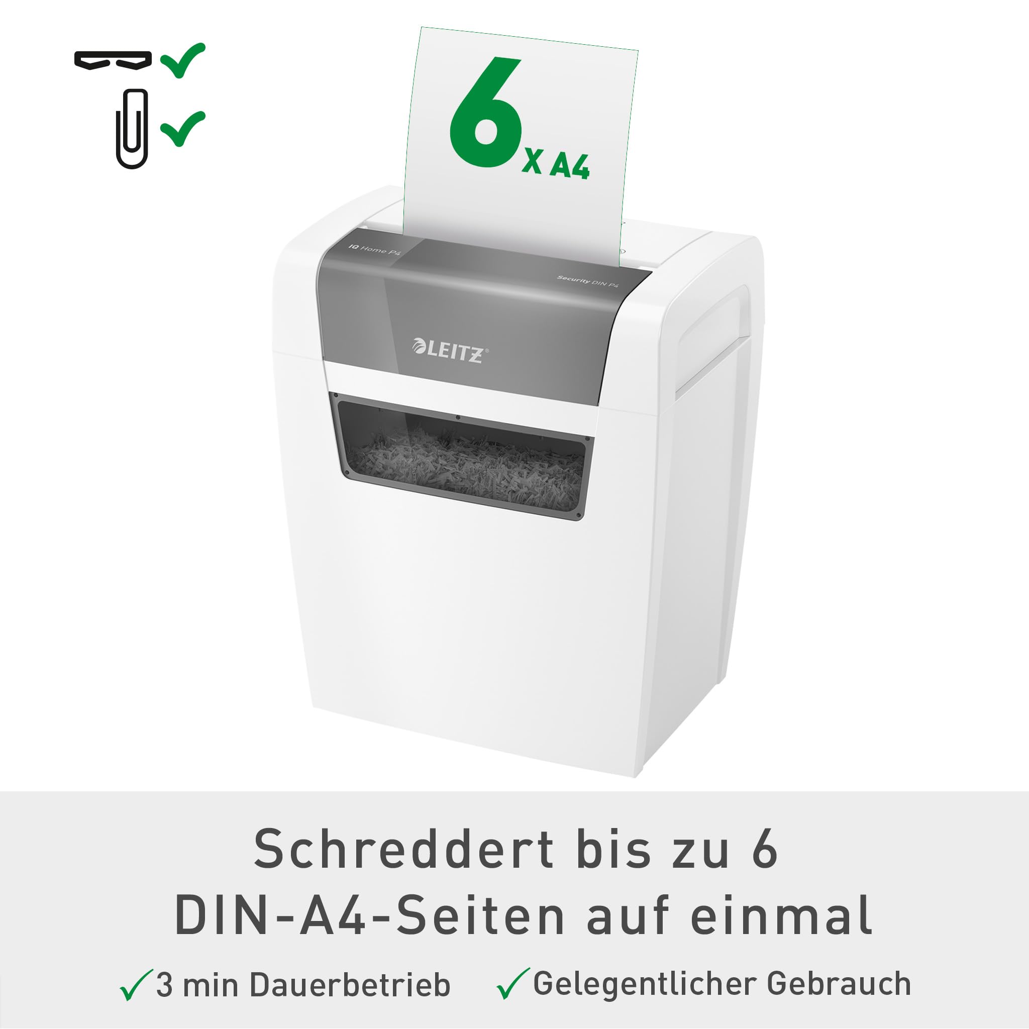 leitz-iq-home-aktenvernichter-p4-7-blatt-15-l-wei image 2