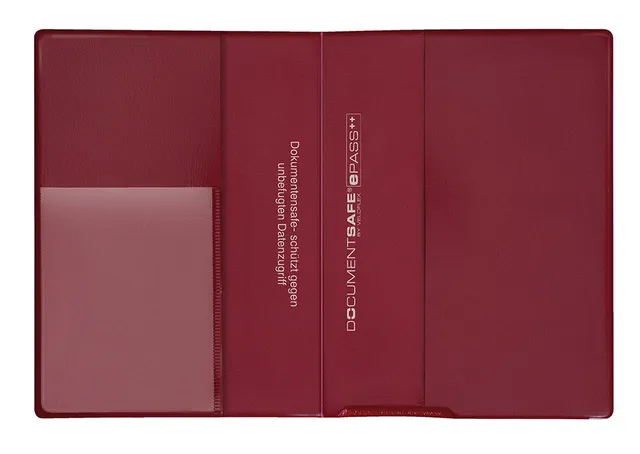 veloflex-document-safe-epass-schutzh-lle-100x135-mm-pvc-weinrot-rfid-schutz image 1