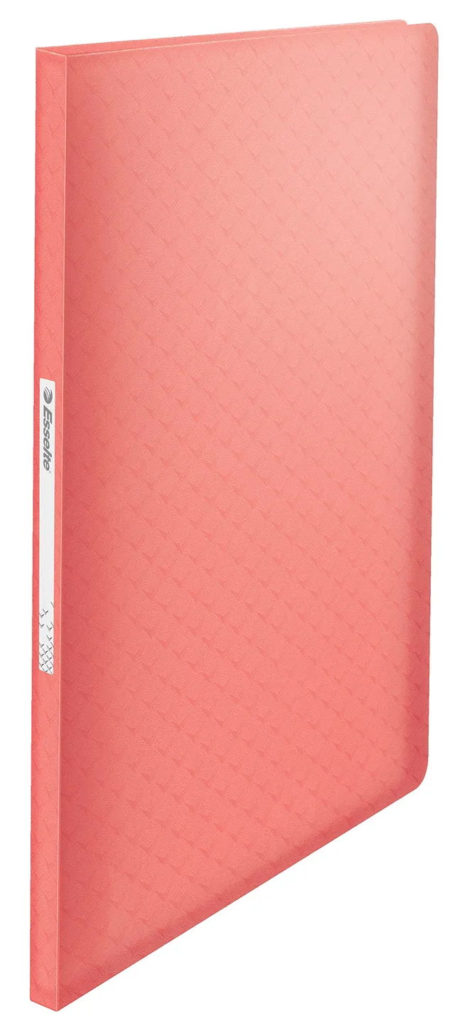 esselte-colour-breeze-a4-sichtbuch-40-h-llen-koralle-f-r-80-blatt image 1